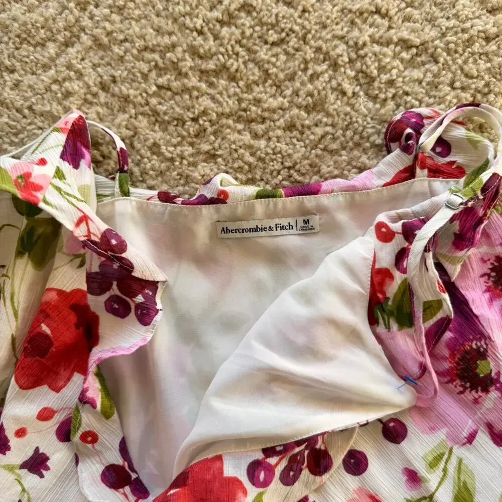 Abercrombie fitch floral midi